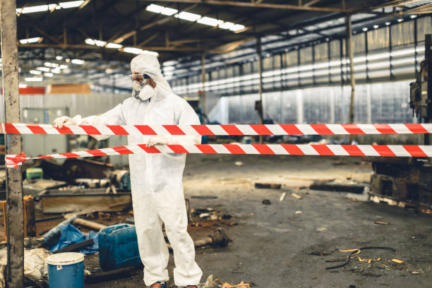 Professional Odor Removal technician working in Marathon, WI